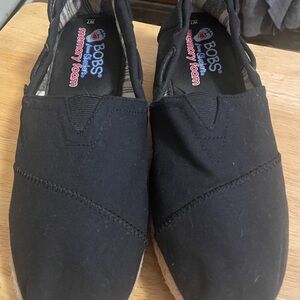 Skechers BOBS Black Slip-On Loafers